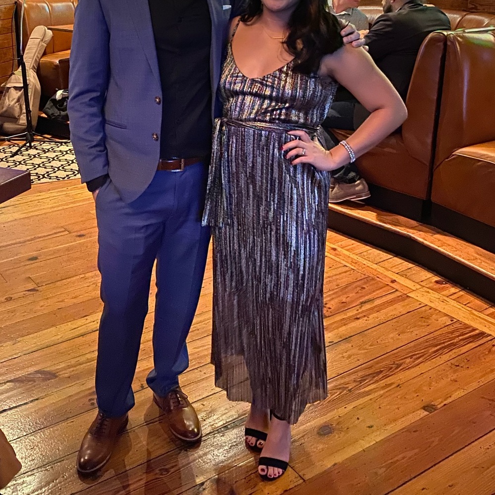 Gorgeous multicolored sequin dress